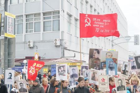 Празднование 70-летия Великой Победы на родине Ленина