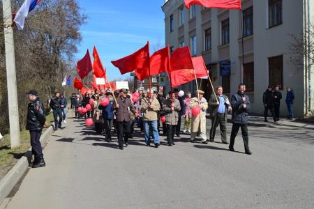 Первомайские торжества в Вологде