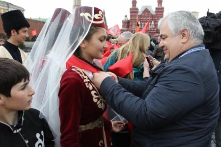 К.К. Тайсаев: Прием в Ленинскую Пионерию на Красной Площади – добрая традиция нашей партии