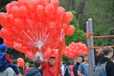 «Правительство Медведева – в отставку!», - потребовали участники первомайского митинга в Ростове-на-Дону