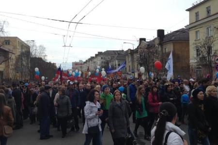 День Победы в городе-герое Мурманске