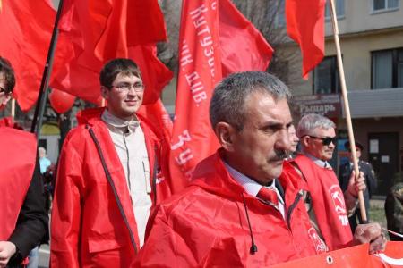 Первомайские демонстрации прошли в городах Республики Марий Эл