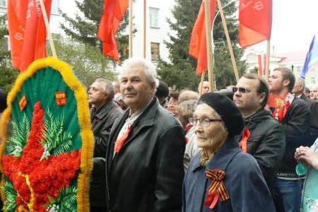 Курганская область. Коммунисты Зауралья празднуют юбилей Победы вместе со всем народом