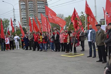 Ростовская область. "Коммунисты, вперед!": автопробег в честь 70-летия Великой Победы