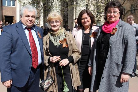К.К. Тайсаев поздравил ветеранов и профессорско-преподавательский состав МАДИ с 70-летием Великой Победы