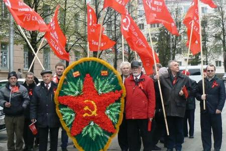 Курганская область. Коммунисты Зауралья празднуют юбилей Победы вместе со всем народом