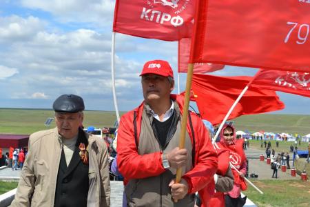 Республика Калмыкия. Акция на Высоте Славы