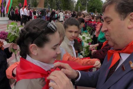 Ставропольский край. Четыреста ставропольских школьников вступили в пионерию