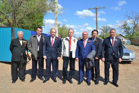 Республика Калмыкия. Акция на Высоте Славы