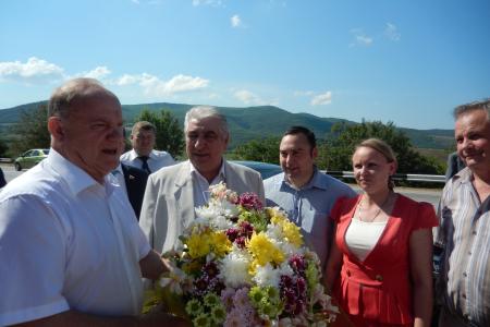 Г.А. Зюганов посетил Город-Герой Севастополь