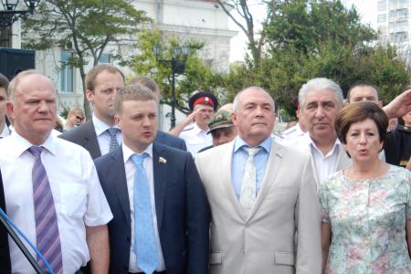 Г.А. Зюганов посетил Город-Герой Севастополь