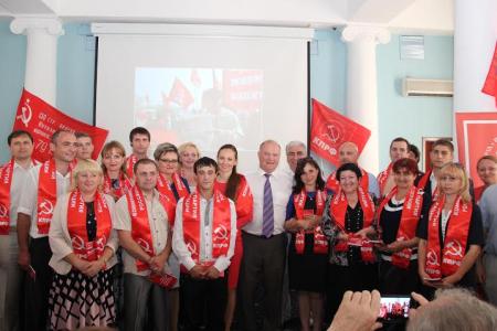 Г.А. Зюганов провёл встречу с партактивом Севастопольского отделения КПРФ
