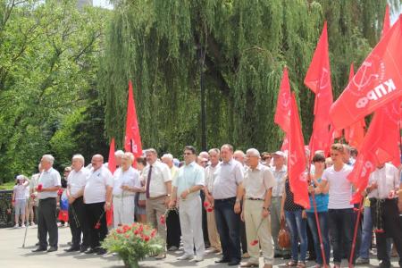 Крымские коммунисты почтили память погибших в годы Великой Отечественной войны