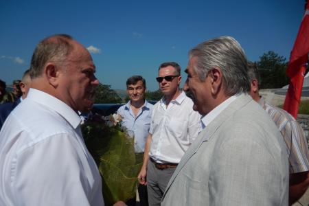 Г.А. Зюганов посетил Город-Герой Севастополь