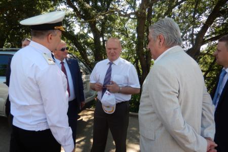 Г.А. Зюганов посетил Город-Герой Севастополь
