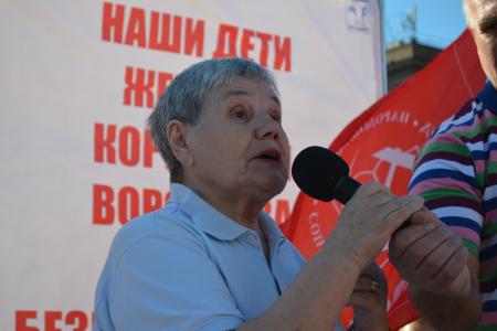 Санкт-Петербург. Коммунисты приняли участие в митинге обманутых дольщиков