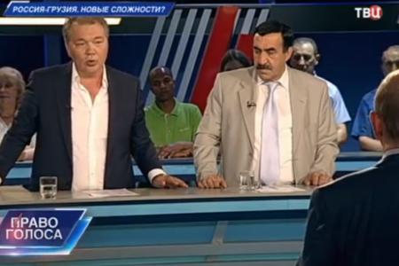 Л.И.Калашников принял участие в программе ТВЦ «Право голоса». Тема передачи: «Россия-Грузия. Новые сложности»