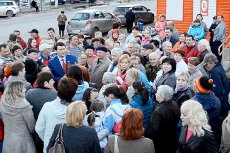 Тула. О.А. Лебедев продолжает проводить регулярные массовые встречи с жителями области