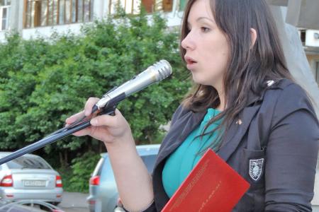 Ивановские комсомольцы провели праздничный митинг, приуроченный ко Дню Русского Языка
