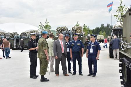 Г.А. Зюганов посетил Международный военно-технический форум «Армия-2015»