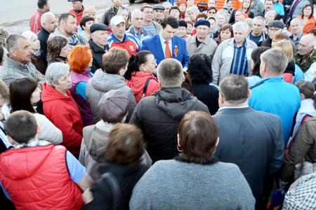 Тула. О.А. Лебедев продолжает проводить регулярные массовые встречи с жителями области