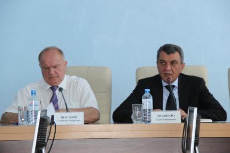 Г.А. Зюганов посетил Город-Герой Севастополь