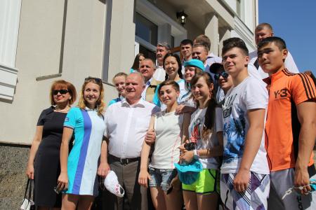 Г.А. Зюганов посетил «Артек» и встретился с руководством Крыма