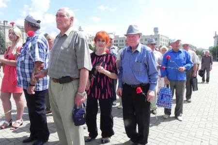 Белгородские коммунисты почтили память героев Великой Отечественной