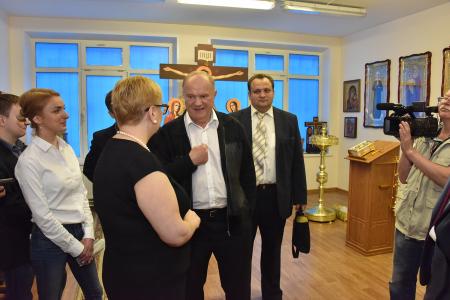Г.А. Зюганов посетил московский детский дом №12