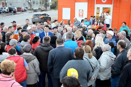 Тула. О.А. Лебедев продолжает проводить регулярные массовые встречи с жителями области