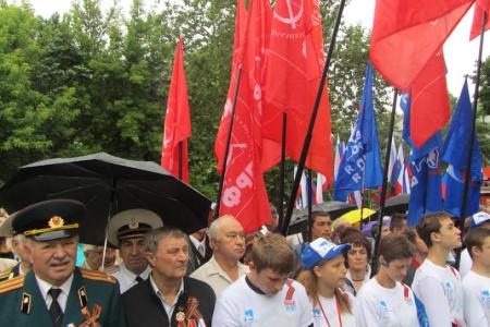 Дань памяти. Симферопольские коммунисты почтили память партизан и подпольщиков Крыма