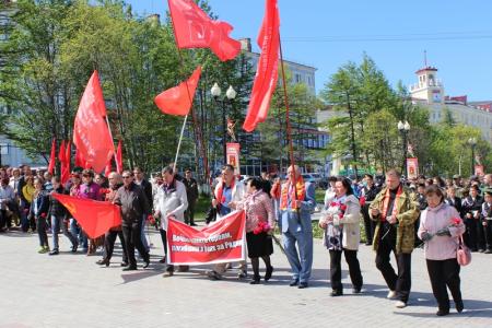 Коммунисты Магадана почтили погибших советских людей в День памяти и скорби
