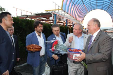 Г.А. Зюганов прибыл с рабочим визитом в Крым