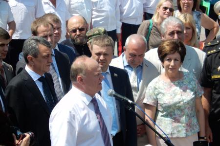 Г.А. Зюганов посетил Город-Герой Севастополь