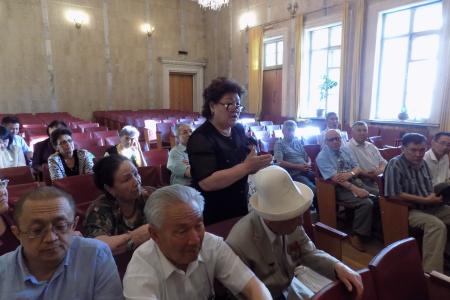 К.К. Тайсаев принял участие в собрании членов ЦК партии Коммунистов Кыргызстана