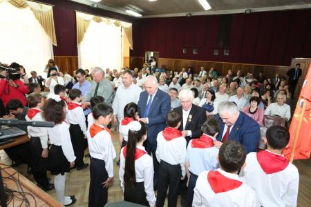 К.К. Тайсаев принял участие в работе XI внеочередного Съезда Коммунистической партии Республики Южная Осетия