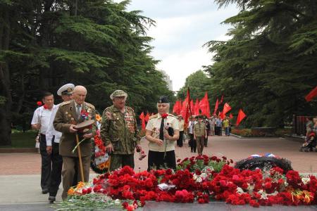 Крымские коммунисты почтили память погибших в годы Великой Отечественной войны