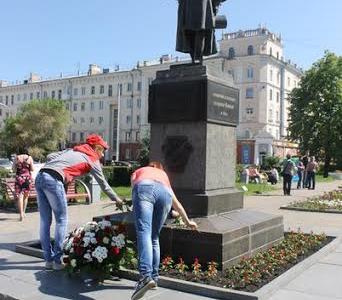 Кемеровская область. Коммунисты и комсомольцы отметили День Русского языка
