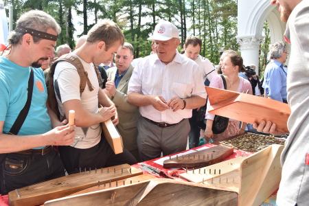 Г.А. Зюганов принял участие в праздновании Дня русского языка в Москве