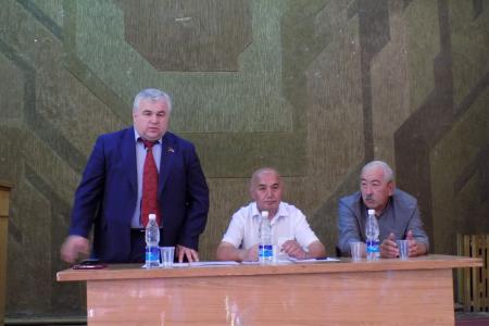 К.К. Тайсаев принял участие в собрании членов ЦК партии Коммунистов Кыргызстана