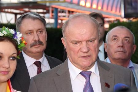 Г.А. Зюганов прибыл с рабочим визитом в Крым