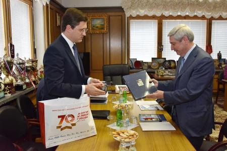 И.И. Мельников встретился с министром энергетики России А.В. Новаком