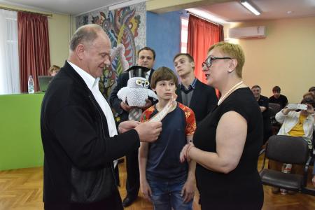 Г.А. Зюганов посетил московский детский дом №12