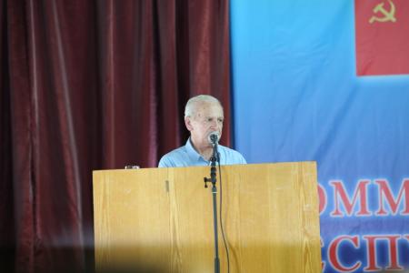 К.К. Тайсаев принял участие в работе XI внеочередного Съезда Коммунистической партии Республики Южная Осетия