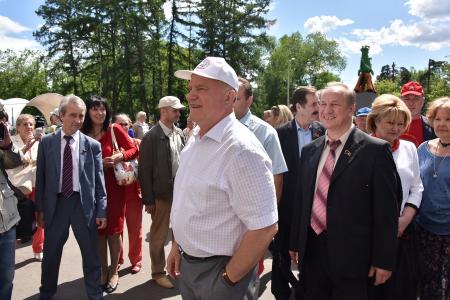 Г.А. Зюганов принял участие в праздновании Дня русского языка в Москве