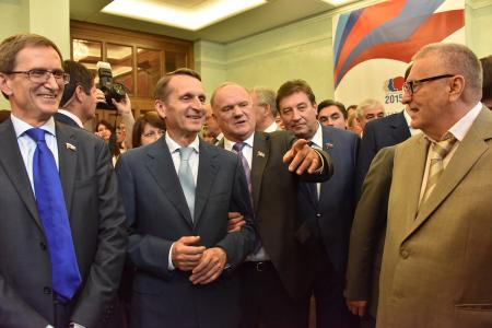 Г.А. Зюганов выступил на открытии выставки «Парламентские страницы»
