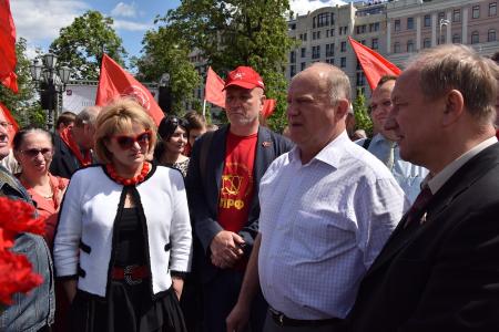Г.А. Зюганов принял участие в праздновании Дня русского языка в Москве
