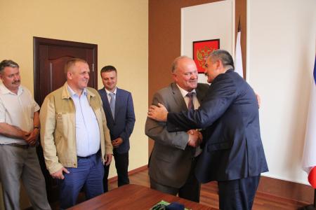 Г.А. Зюганов посетил «Артек» и встретился с руководством Крыма