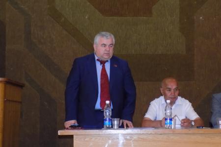 К.К. Тайсаев принял участие в собрании членов ЦК партии Коммунистов Кыргызстана