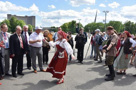 Г.А. Зюганов принял участие в праздновании Дня русского языка в Москве